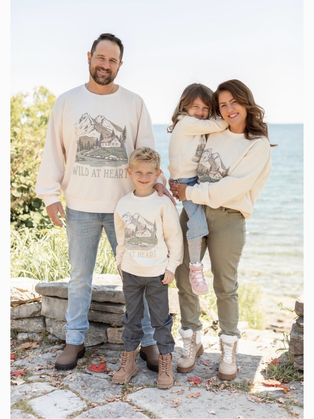 Jillian Harris X Joe Fresh Wild At Heart Graphic Pullover